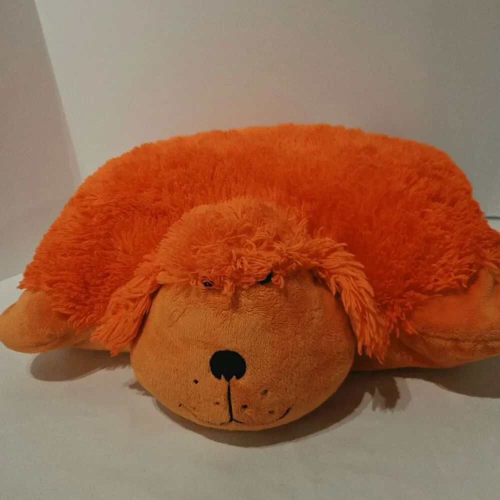 Pillow Pets Orange Neon Neonz Dog 18